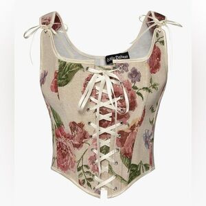 Vintage Style Corset Top